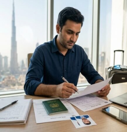 Dubai visa requirements for Pakistani citizens with passport and travel documents