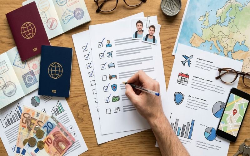 Schengen visa documents required for Pakistani citizens